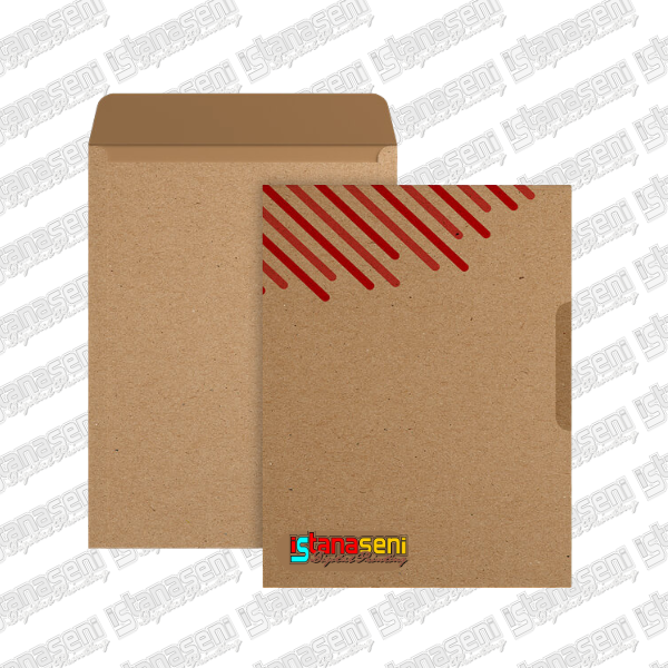 Amplop Coklat Folio 